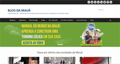 Desktop Screenshot of blog.maua.br
