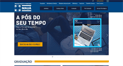 Desktop Screenshot of ead.maua.br