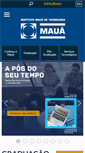 Mobile Screenshot of ead.maua.br